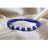 Lapis Lazuli - Larimar Doğal Taş Bileklik