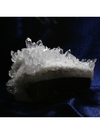 Kristal Kuvars Taşı Dişli Kaya Parçası 417 gr.