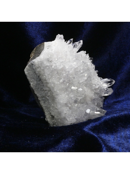 Kristal Kuvars Taşı Dişli Kaya Parçası 417 gr.