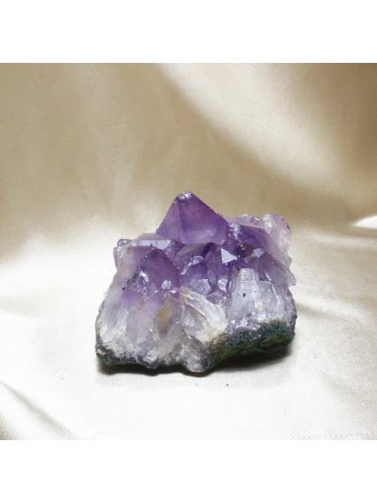 İri Dişli Ametist Taşı Kaya Parçası 346 gr