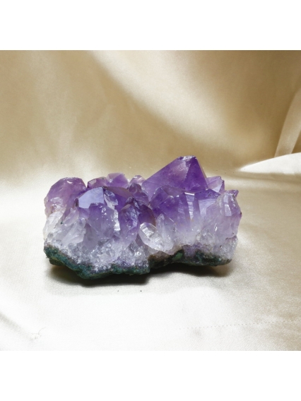 İri Dişli Ametist Taşı Kaya Parçası 346 gr