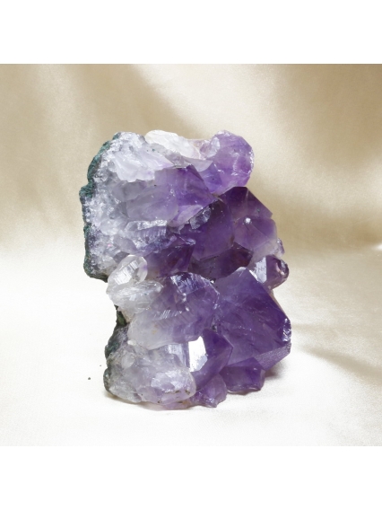 İri Dişli Ametist Taşı Kaya Parçası 346 gr