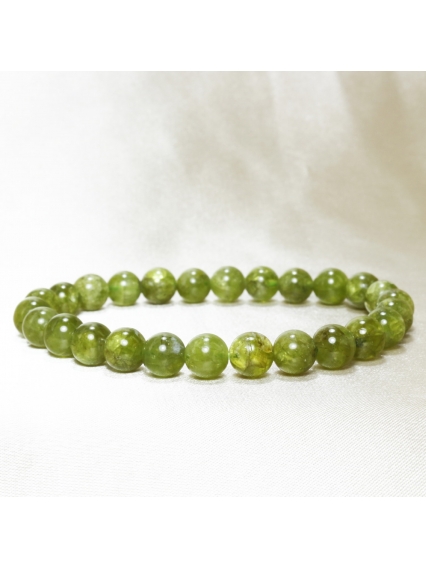 Zebercet Taşı (Peridot) Doğal Taş Bileklik
