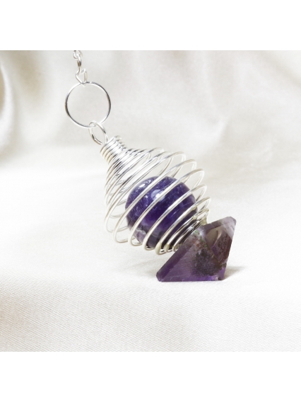 Ametist Taşı Sarkaç | Özel Tasarım Pandül 11 gr