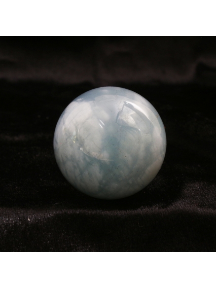 Akuamarin Taşı Dekoratif Küre 45 gr