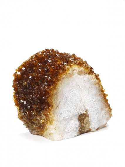 Doğal Sitrin Para Taşı | Bereket ve Bolluk Kristali Ham Kaya 560 gr