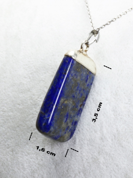 Lapis Lazuli Doğal Taş Kolye Ucu