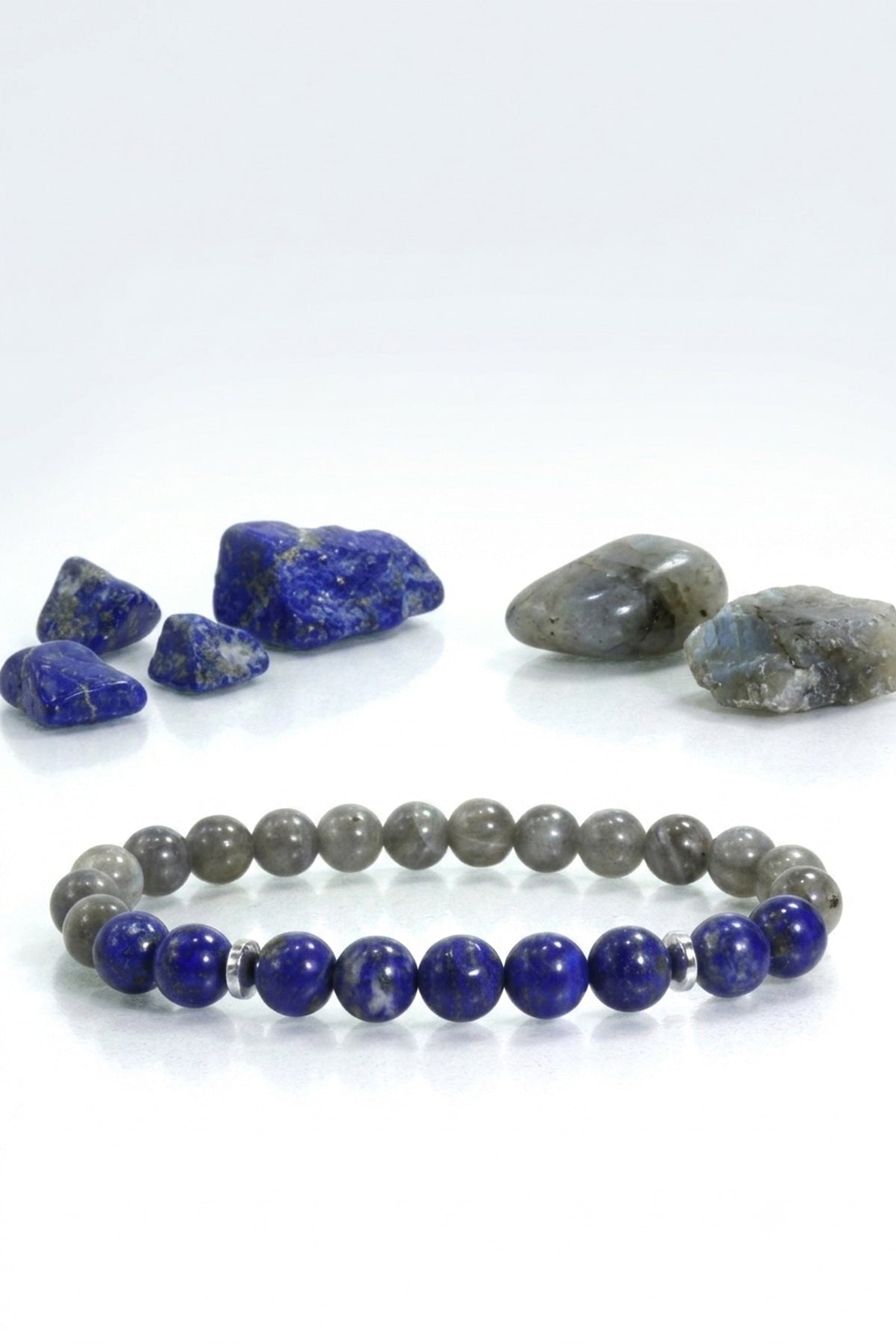 Lapis Lazuli ve Labradorit Doğal Taş Bileklik